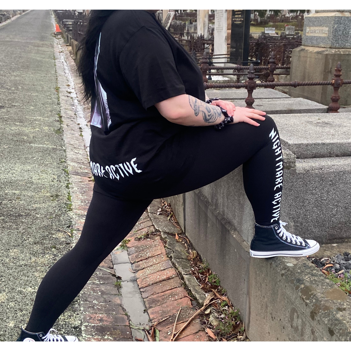 Nightmare Active Buttery-Soft Leggings - The Creator