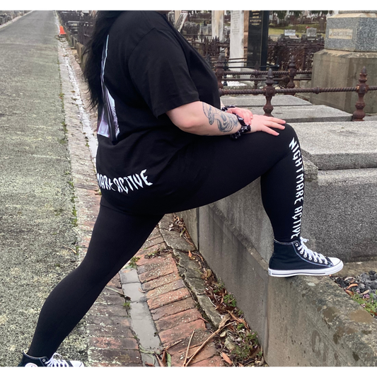 Nightmare Active Buttery-Soft Leggings - The Creator