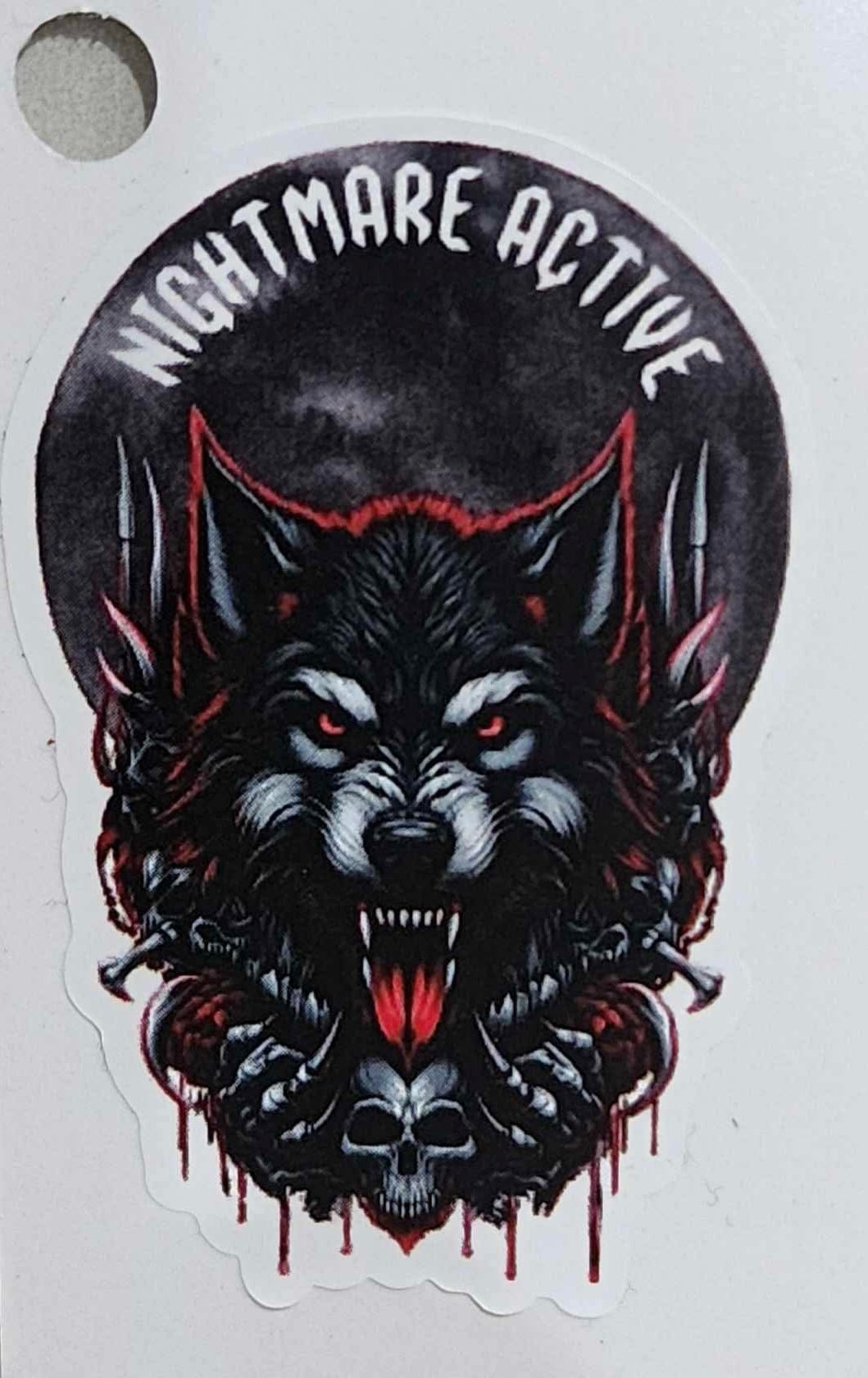 Nightmare Active Stickers