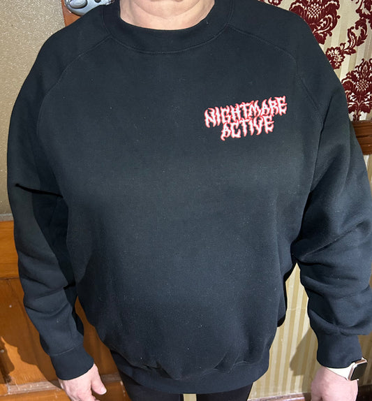 Nightmare Active Crew Jumper -Nyx ***PRE-ORDER ONLY***